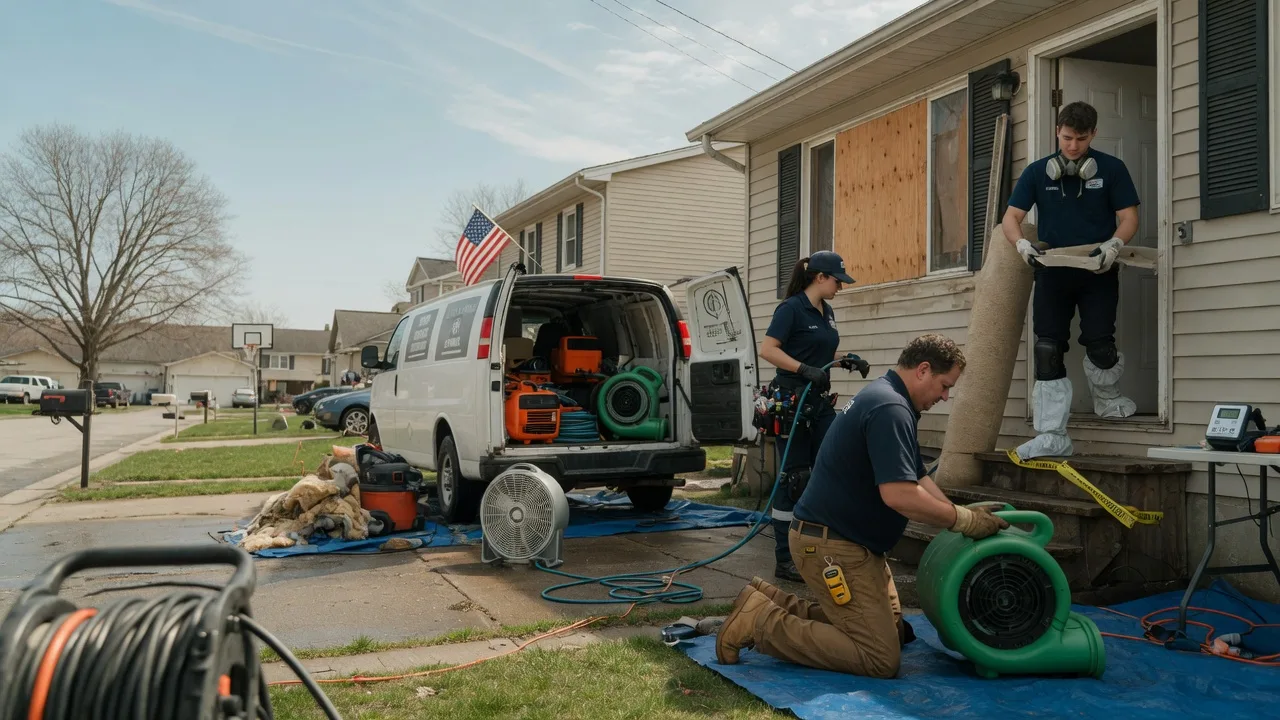 Water Damage Restoration in Waterford, MI near me
